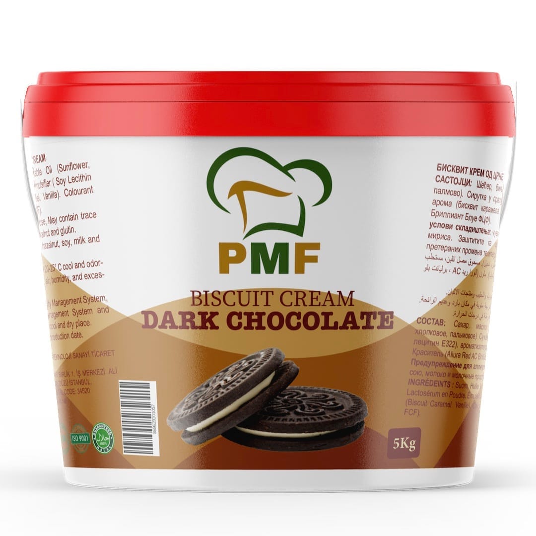 Dark Chocolate Biscuit Cream PMF 5 kg