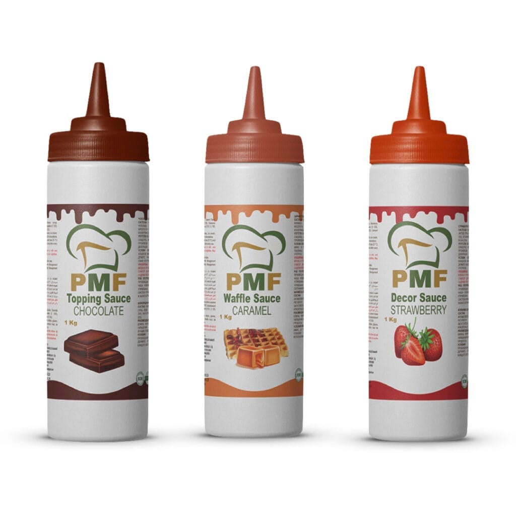 Topping Sauce, Waffle Sauce and Decore Sauce For Wholesalers and Food Businesses